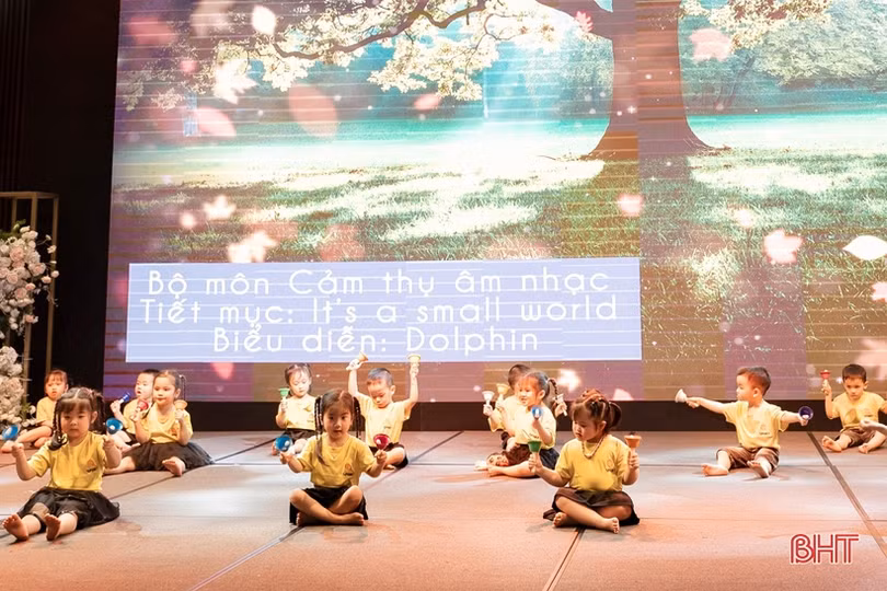 Ấn tượng chương trình “Shine your way” của Trường Mầm non Trung Kiên