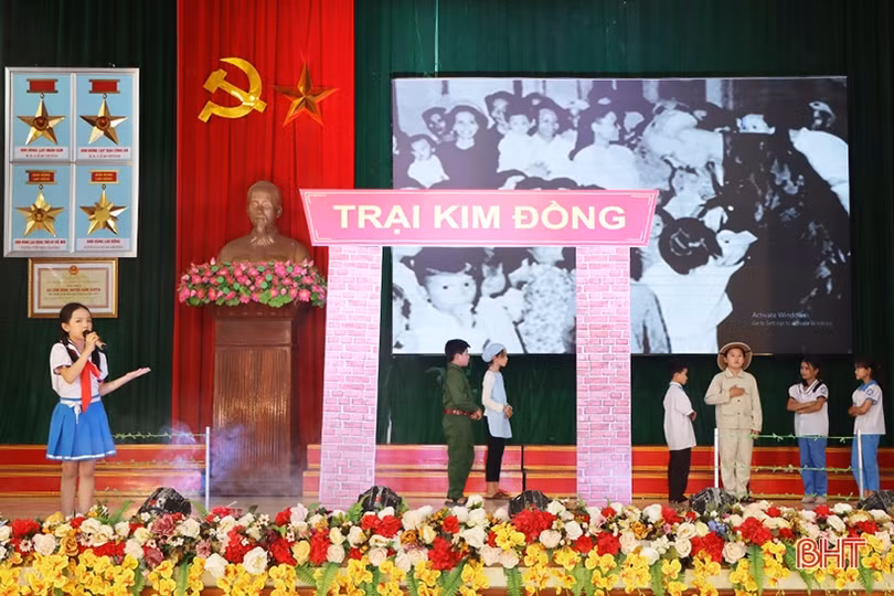 Chuẩn bị cho cuộc tranh tài của 14 chỉ huy Đội giỏi Hà Tĩnh