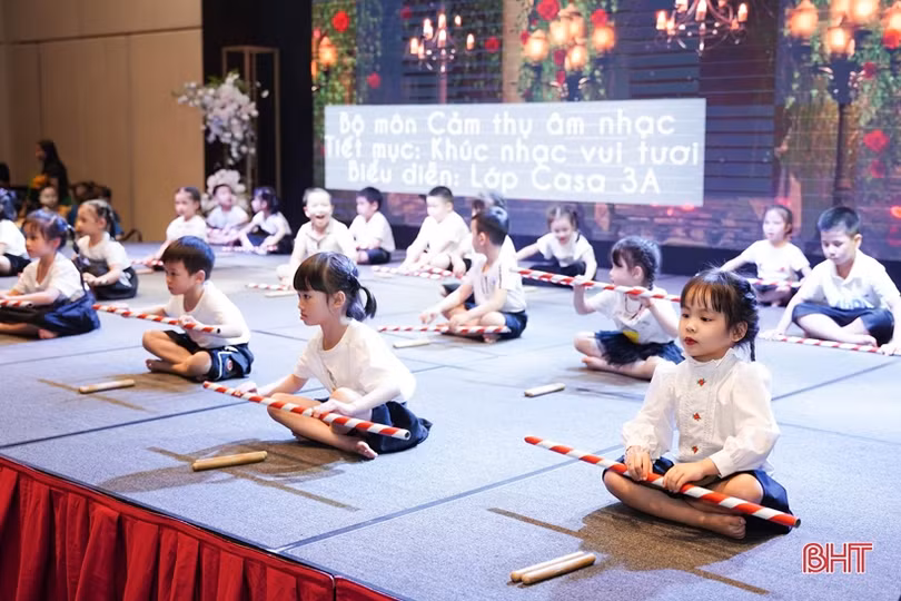 Ấn tượng chương trình “Shine your way” của Trường Mầm non Trung Kiên