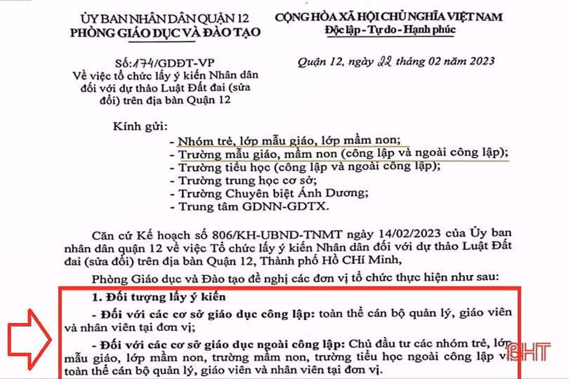Đừng lợi dụng việc lấy ý kiến dự thảo Luật Đất đai để chống phá Nhà nước