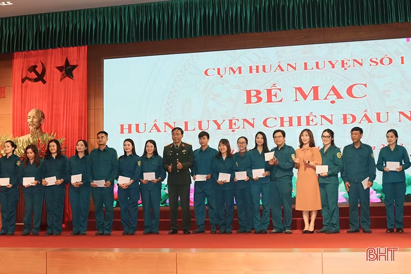 Cụm Huấn luyện số 1 hoàn thành nhiệm vụ huấn luyện chiến đấu năm 2023