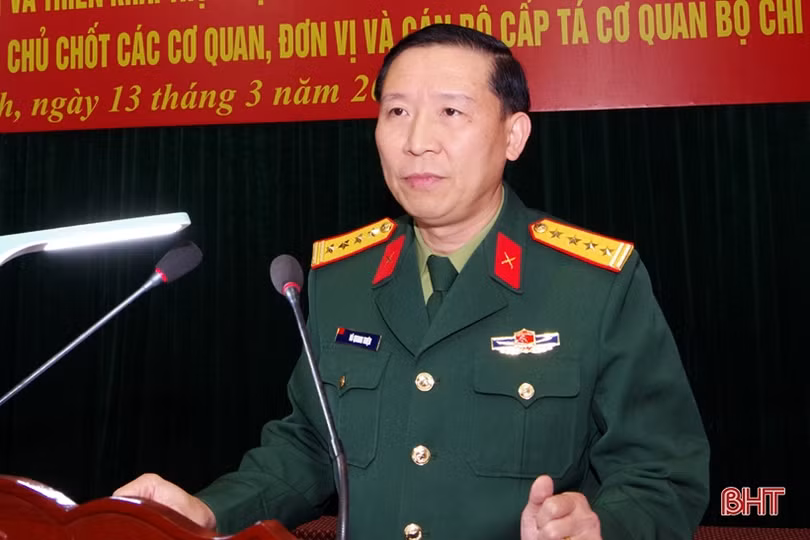 Đảng ủy Quân sự tỉnh Hà Tĩnh quán triệt các nghị quyết của Quân ủy Trung ương