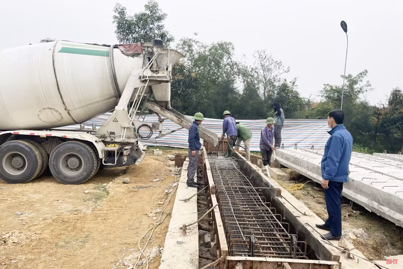 Đẩy nhanh tiến độ thi công các công trình trọng điểm ở Hà Tĩnh