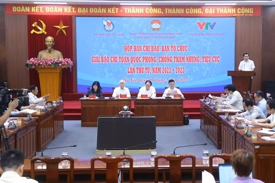 Tích cực hưởng ứng Giải Báo chí toàn quốc phòng, chống tham nhũng, tiêu cực lần thứ tư