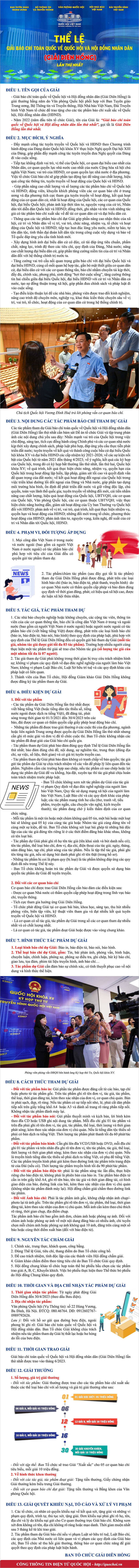 Tích cực tham gia Giải báo chí toàn quốc về Quốc hội và Hội đồng nhân dân