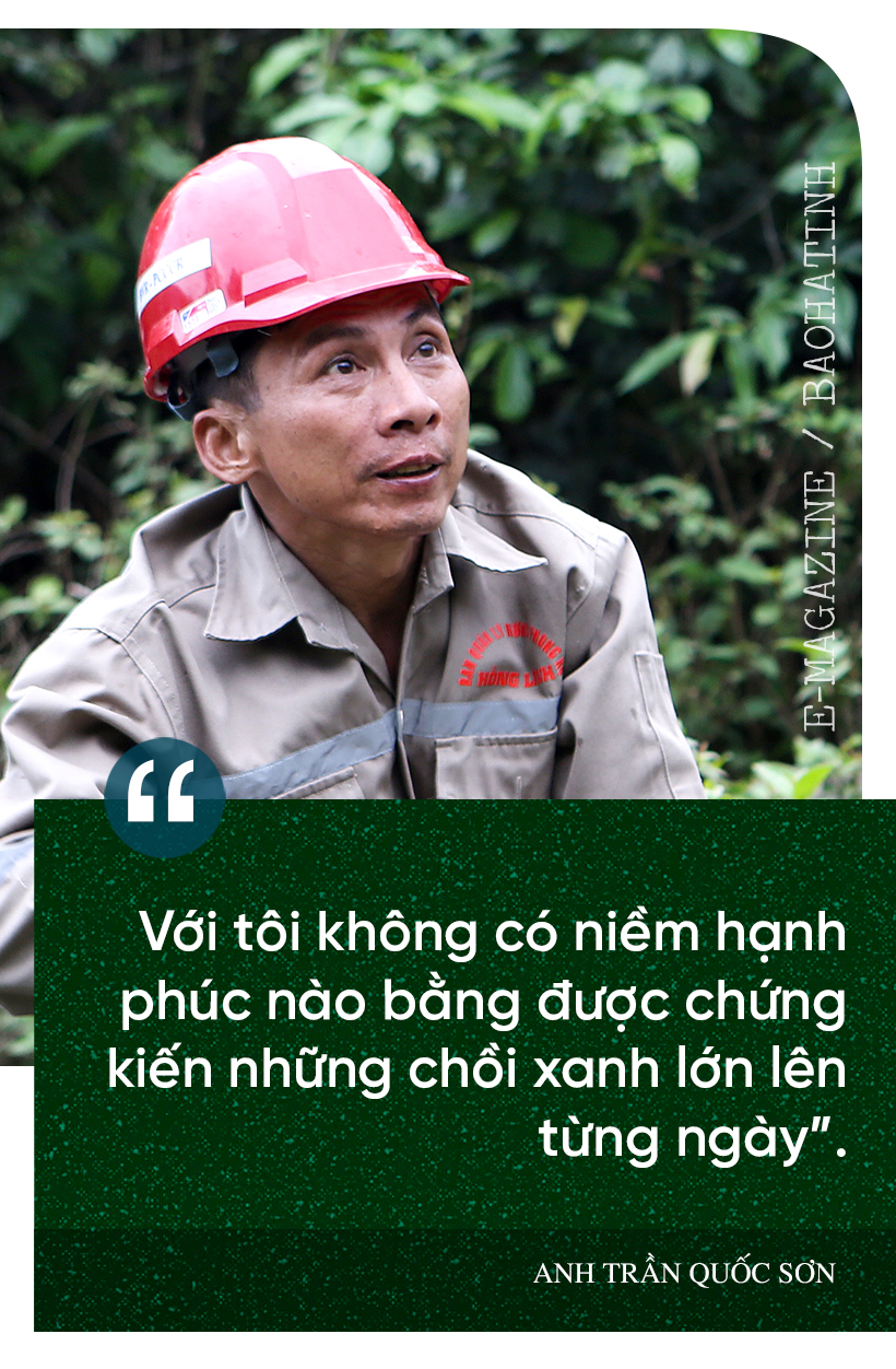 Thức cùng những cánh rừng giữa mùa nắng nóng ở Hà Tĩnh