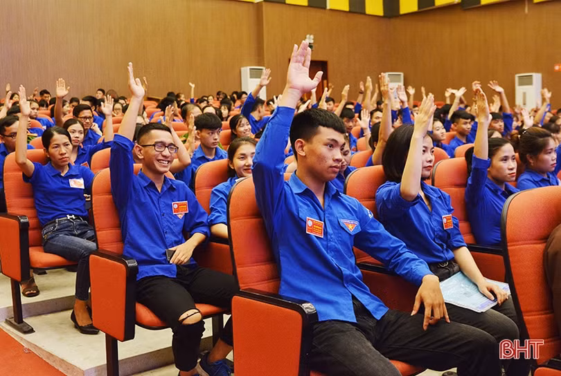 Thanh niên Hồng Lĩnh, Cẩm Xuyên đoàn kết, xung kích, sáng tạo, hội nhập