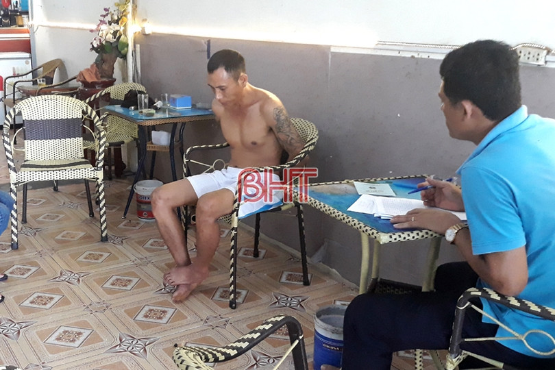 Đột kích tụ điểm ma túy núp bóng quán cà phê trong lòng TP Hà Tĩnh