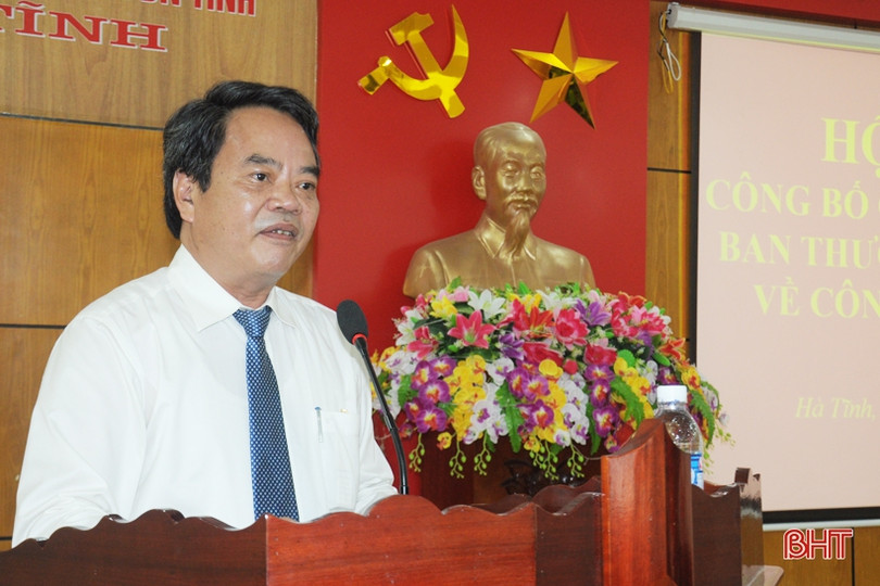 Nguyên Bí thư Thị ủy Kỳ Anh giữ chức Bí thư Đảng ủy Khối CCQ&DN Hà Tĩnh