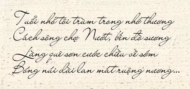 Nhà thơ - nhà văn hóa Huy Cận với quê hương, dòng tộc