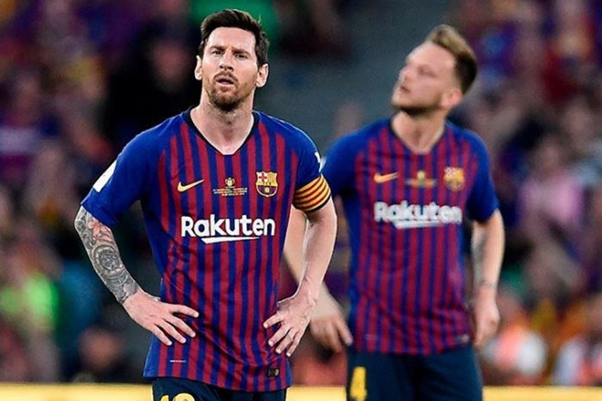 Barca mất cúp nhà vua sau 4 năm thống trị