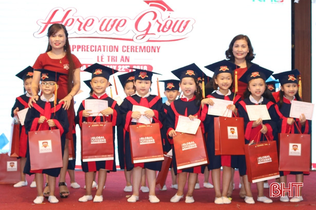 Học sinh Trường Mầm non iSchool Hà Tĩnh phát triển toàn diện các kỹ năng