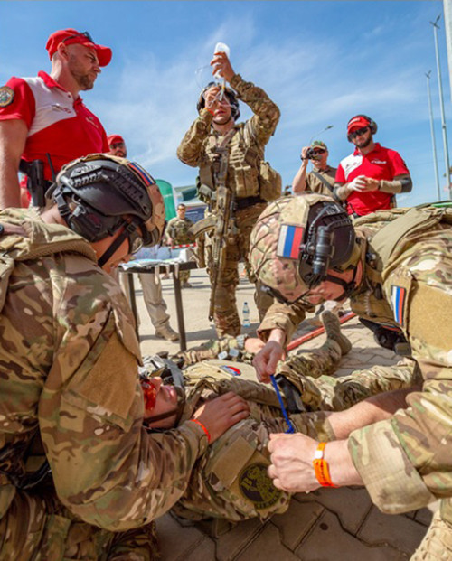 Chùm ảnh về đào tạo lực lượng đặc nhiệm của Nga