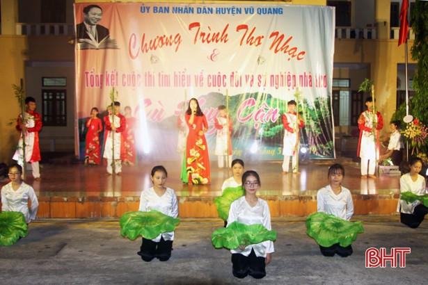 Đêm thơ - nhạc kỷ niệm 100 năm ngày sinh nhà thơ Huy Cận