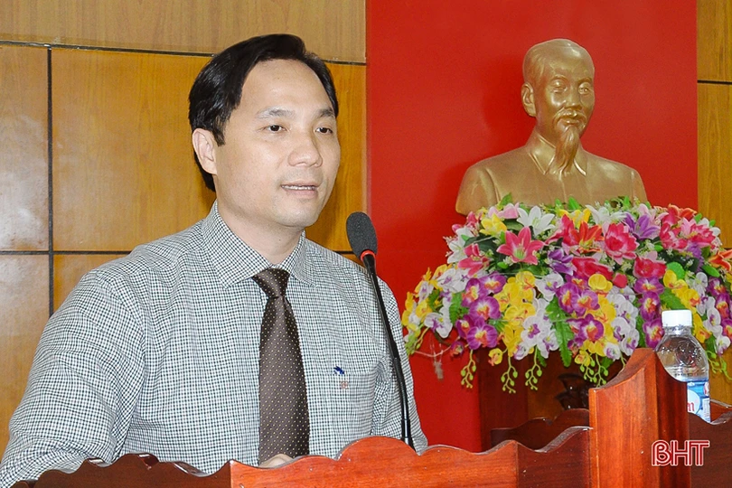 Nguyên Bí thư Thị ủy Kỳ Anh giữ chức Bí thư Đảng ủy Khối CCQ&DN Hà Tĩnh