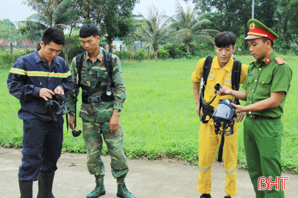 Đối phó với tình huống cháy nổ tại trạm chiết nạp gas