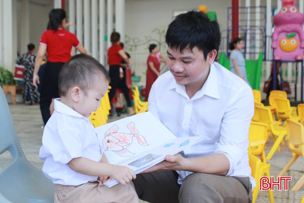 Học sinh Trường Mầm non iSchool Hà Tĩnh phát triển toàn diện các kỹ năng