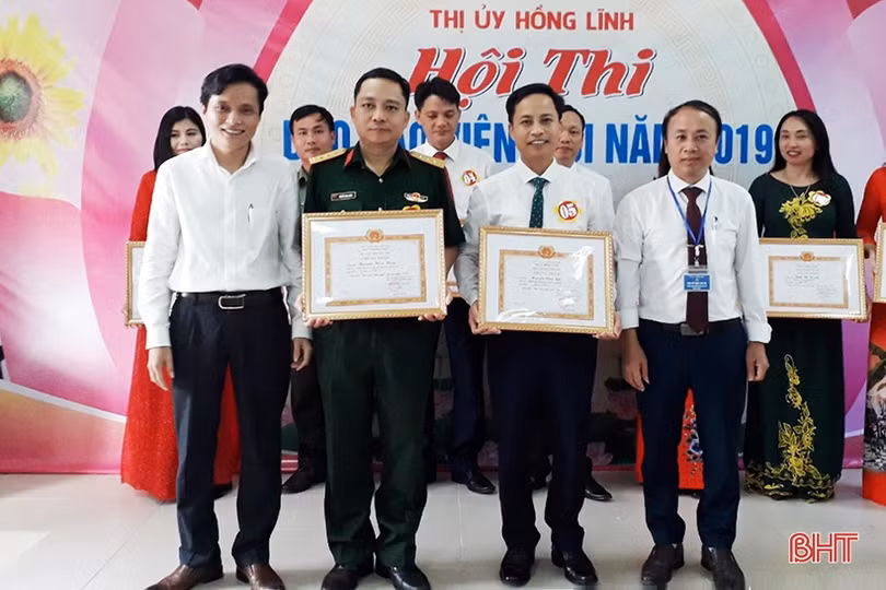 Hồng Lĩnh tổ chức thành công Hội thi báo cáo viên giỏi năm 2019