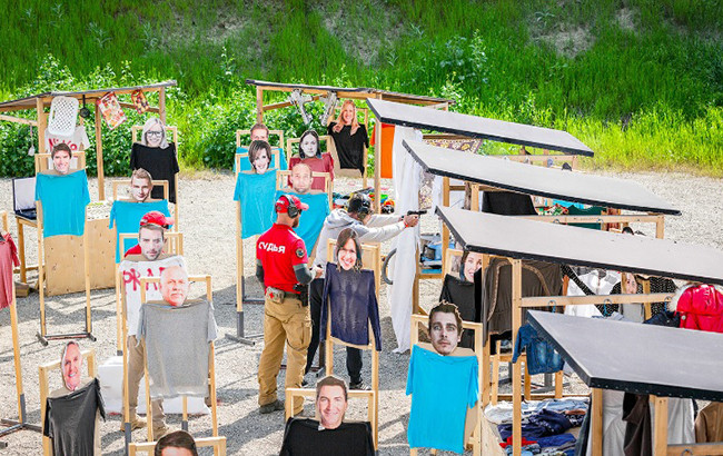 Chùm ảnh về đào tạo lực lượng đặc nhiệm của Nga