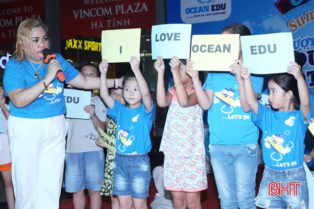Cùng Ocean Edu Hà Tĩnh “Vượt đại dương, vươn tri thức”