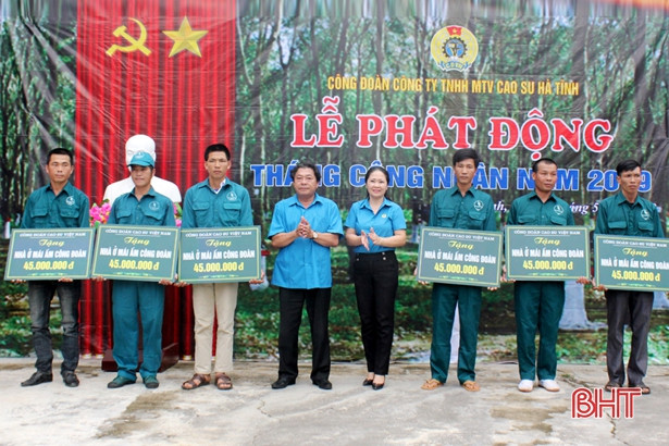 Công ty Cao su Hà Tĩnh quyết tâm khai thác 1.850 tấn mủ