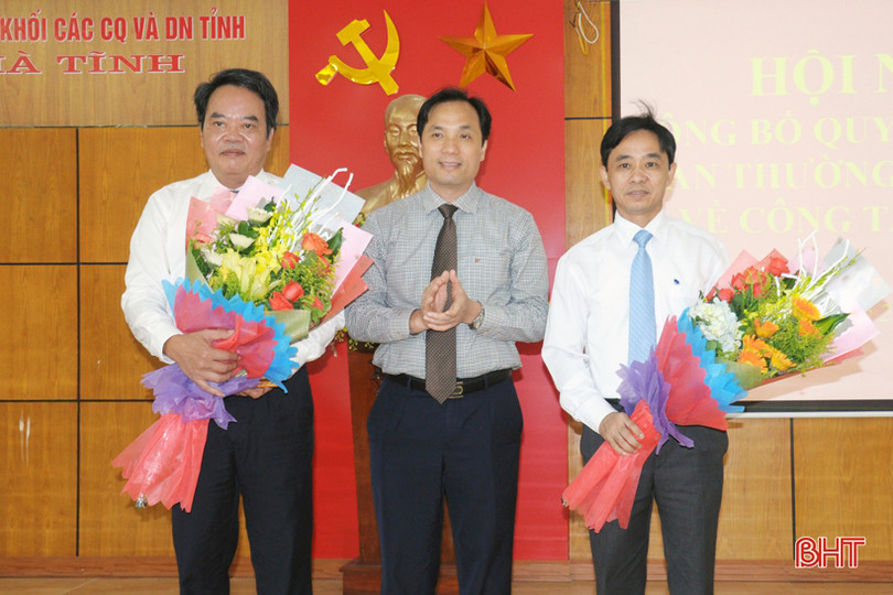 Nguyên Bí thư Thị ủy Kỳ Anh giữ chức Bí thư Đảng ủy Khối CCQ&DN Hà Tĩnh