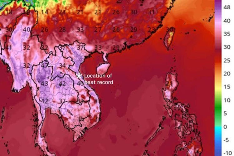 Vì sao đợt nắng nóng tháng 4 liên tục xuất hiện những kỷ lục về nhiệt độ? ảnh 1 Vì sao đợt nắng nóng tháng 4 liên tục xuất hiện những kỷ lục về nhiệt độ?