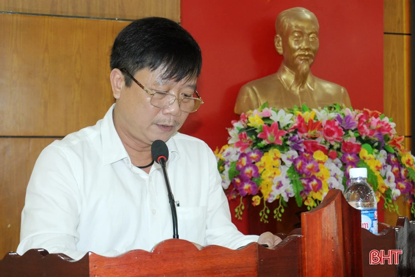 Nguyên Bí thư Thị ủy Kỳ Anh giữ chức Bí thư Đảng ủy Khối CCQ&DN Hà Tĩnh