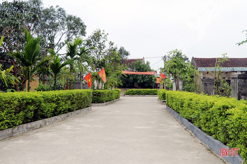Hà Tĩnh ban hành bộ tiêu chí xã đạt chuẩn NTM nâng cao, kiểu mẫu
