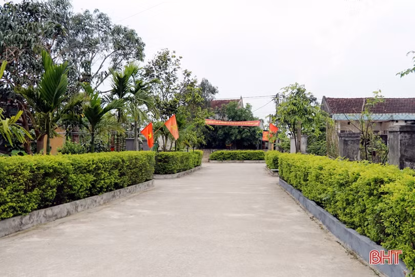 Hà Tĩnh ban hành bộ tiêu chí xã đạt chuẩn NTM nâng cao, kiểu mẫu