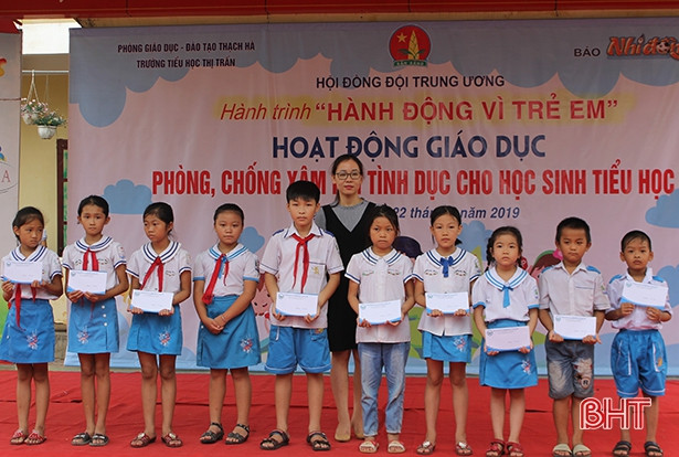 Giáo dục phòng, chống xâm hại tình dục cho học sinh tiểu học Thạch Hà