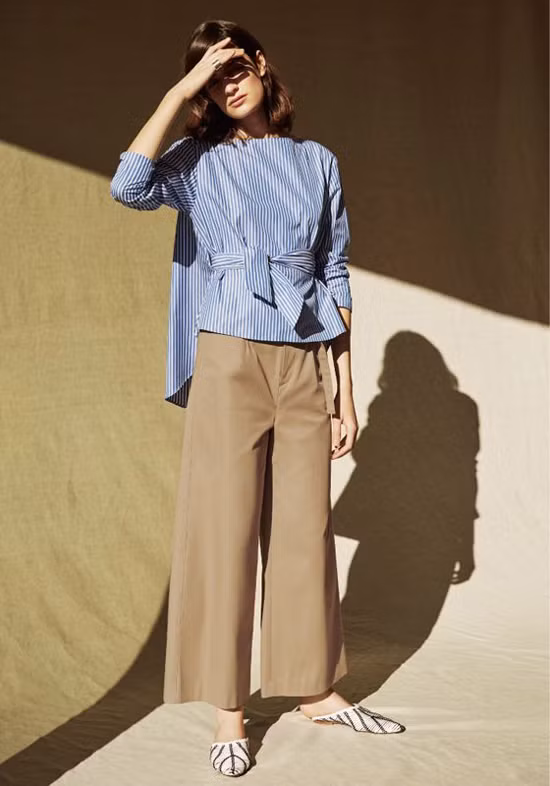 Váy áo thắt eo mùa hè cho nữ nhân viên văn phòng