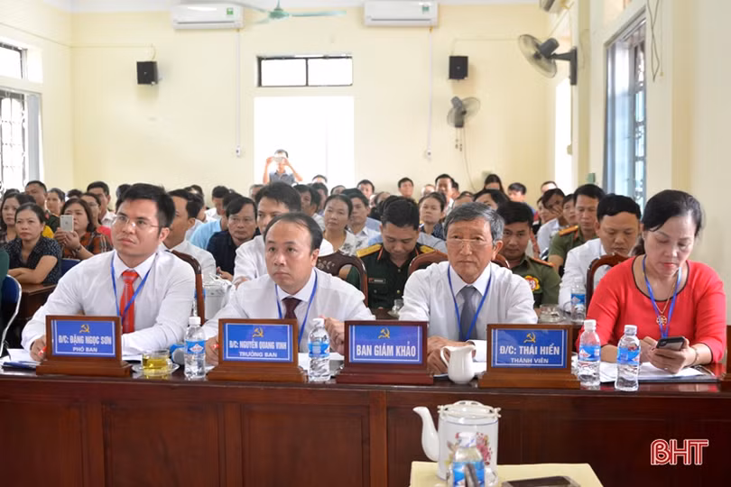 Hồng Lĩnh tổ chức thành công Hội thi báo cáo viên giỏi năm 2019