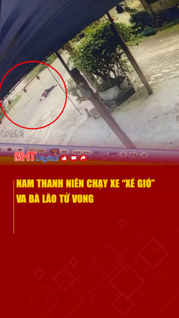 Nam thanh niên chạy xe “xé gió”, va bà lão tử vong 