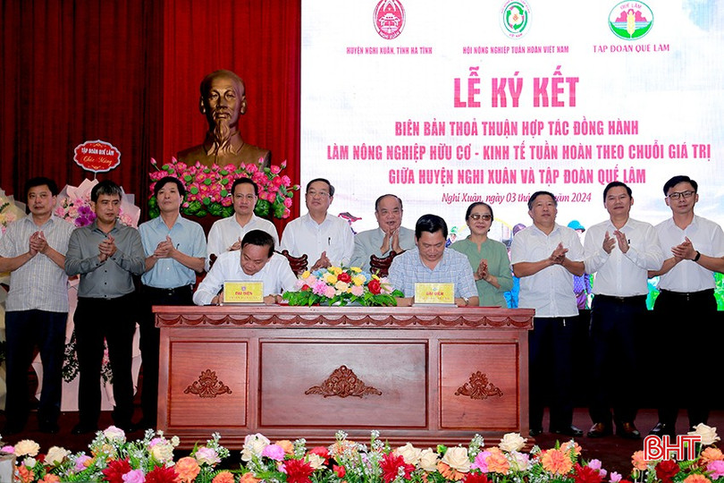 2 bên ký kết biên bản hợp tác về xây dựng và phát triển nông nghiệp hữu cơ. bqbht_br_5.jpg