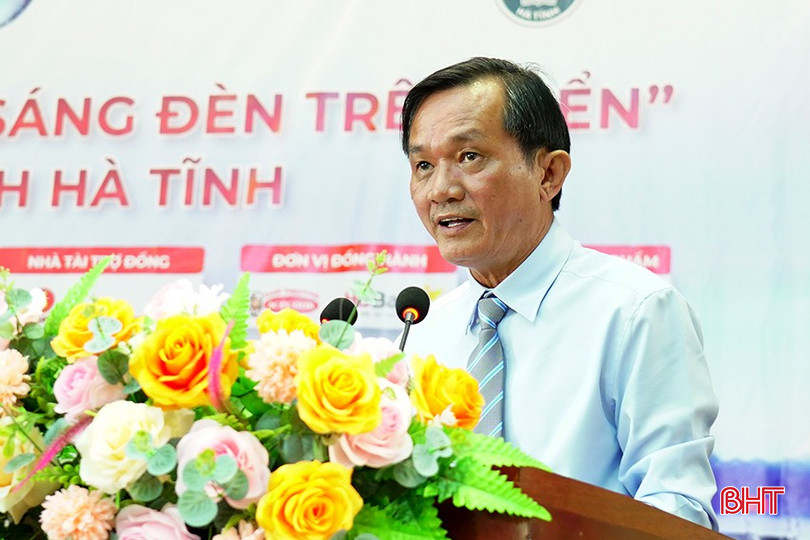 Phó Tổng Biên tập Báo Pháp luật TP Hồ Chí Minh Nguyễn Đức Hiển phát biểu tại chương trình. 2-1740.jpg