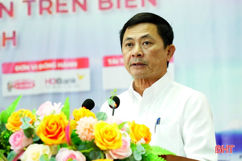 Phó Chủ tịch UBND tỉnh Lê Ngọc Châu phát biểu tại chương trình. 1-8170.jpg