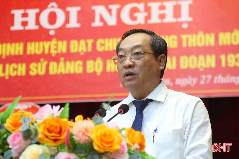 Bí thư Huyện ủy Đặng Trần Phong phát biểu tại hội nghị bqbht_br_5.jpg