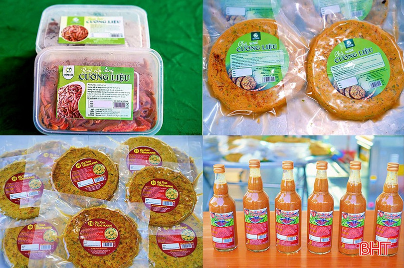 Các sản phẩm chế biến từ rươi đăng ký tham gia chương trình OCOP. 17-8808-1414.jpg