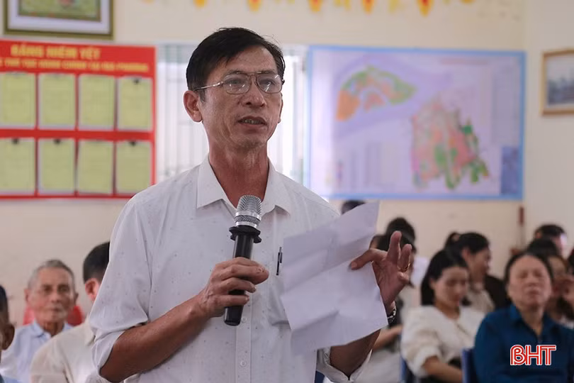 Cử tri Đậu Xuân Quế (thôn Hồng Nhất, xã Xuân Giang) đề nghị tỉnh, huyện quy hoạch, bố trí quỹ đất để một số ngư dân trên địa bàn thôn xây dựng nhà ở, đảm bảo ổn định cuộc sống.