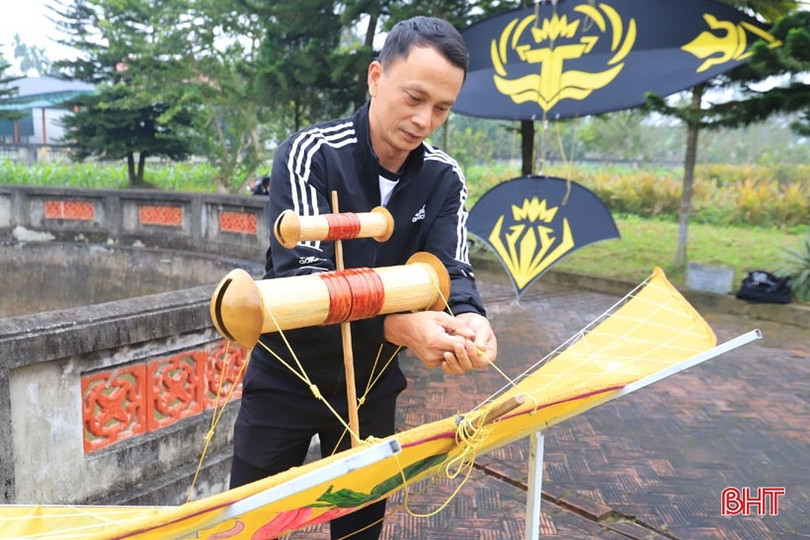 Khai mạc hội thi trưng bày diều sáo tại huyện Hương Sơn