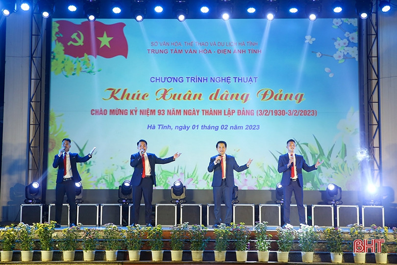 Đặc sắc chương trình nghệ thuật “Khúc Xuân dâng Đảng”