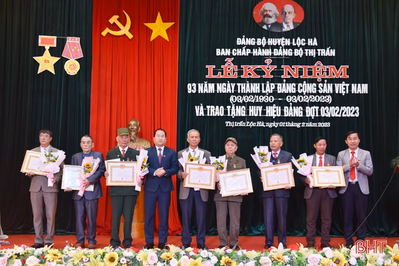 Lộc Hà tổ chức các hoạt động ý nghĩa kỷ niệm 93 năm ngày thành lập Đảng