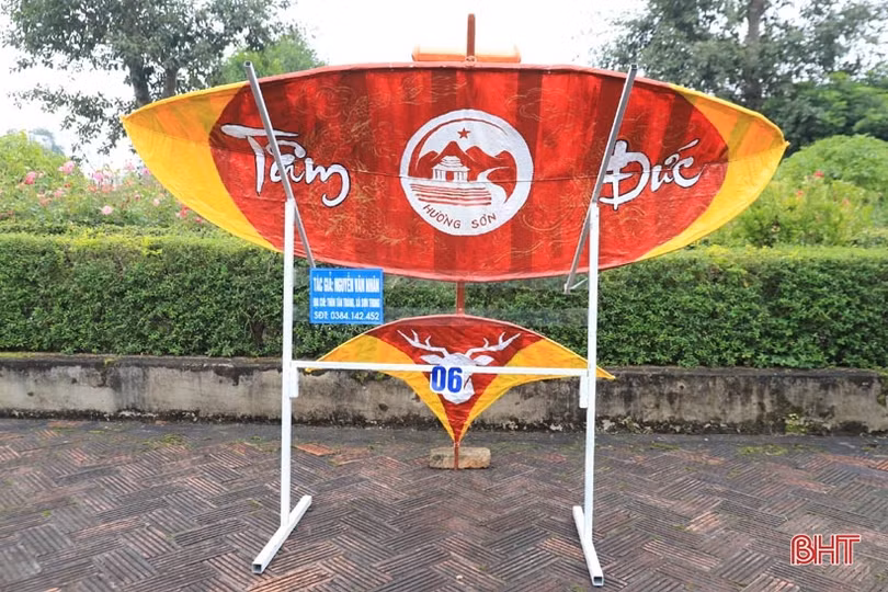 Khai mạc hội thi trưng bày diều sáo tại huyện Hương Sơn