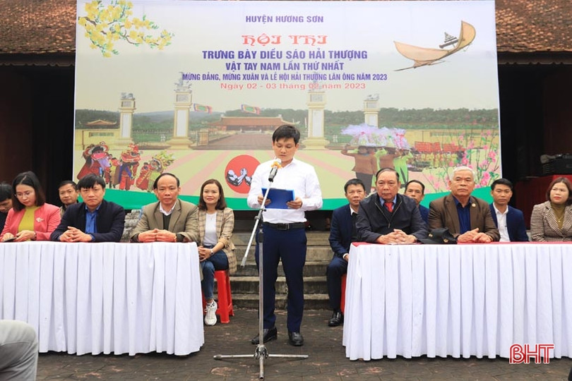 Khai mạc hội thi trưng bày diều sáo tại huyện Hương Sơn