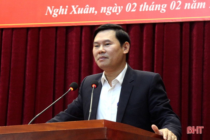 Gặp mặt động viên tân binh Nghi Xuân, Hương Sơn trước ngày nhập ngũ