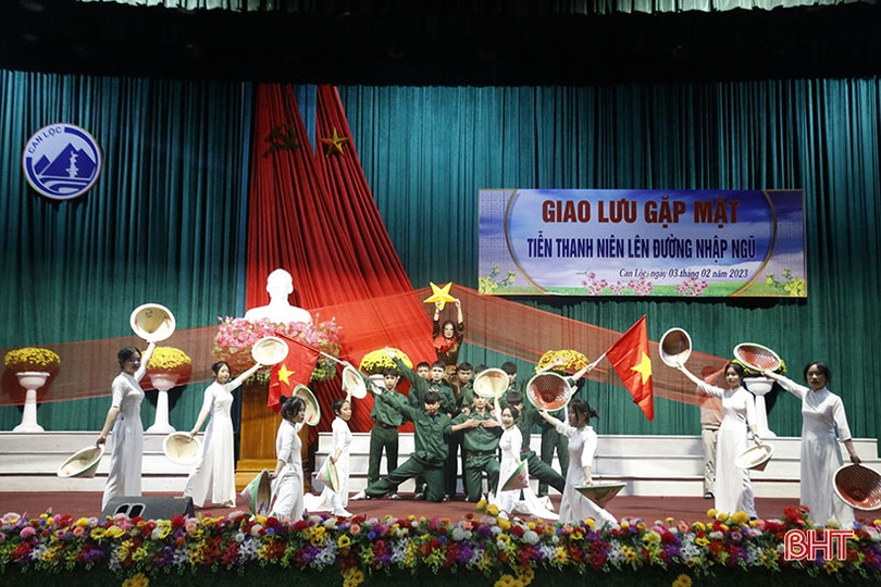 Can Lộc gặp mặt 150 tân binh trước ngày nhập ngũ