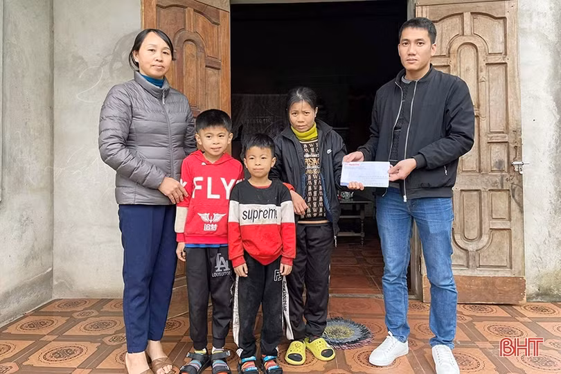 Công ty Xăng dầu Giang Nam hỗ trợ nhiều hoàn cảnh khó khăn ở Hà Tĩnh