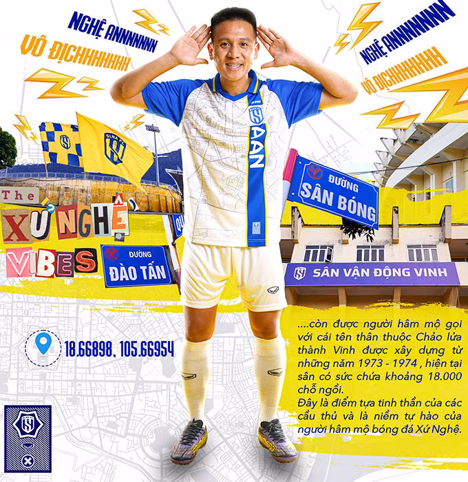 SLNA ra mắt trang phục độc chưa từng có trong lịch sử V.League