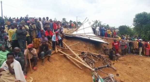 Sập lò sấy ngô ở Rwanda khiến gần 50 người thương vong hình ảnh 1 Sập lò sấy ngô ở Rwanda khiến gần 50 người thương vong